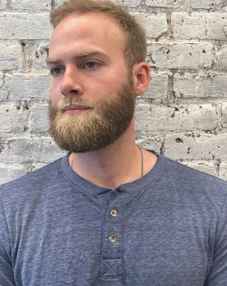 Full beard shaping and trim